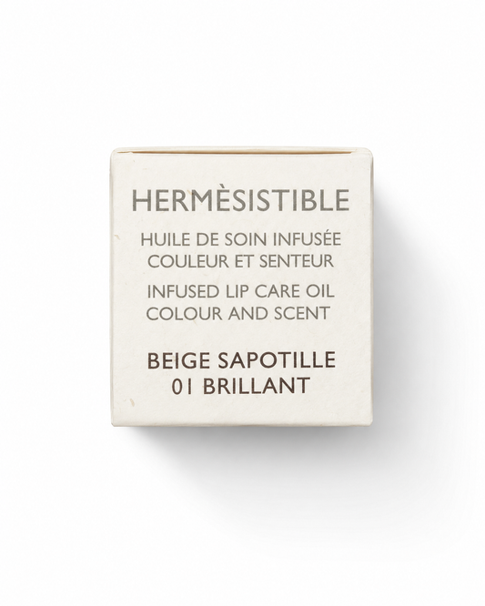 Hermès Hermèsistible Infused Lip Care Oil – 01 Beige Sapotille