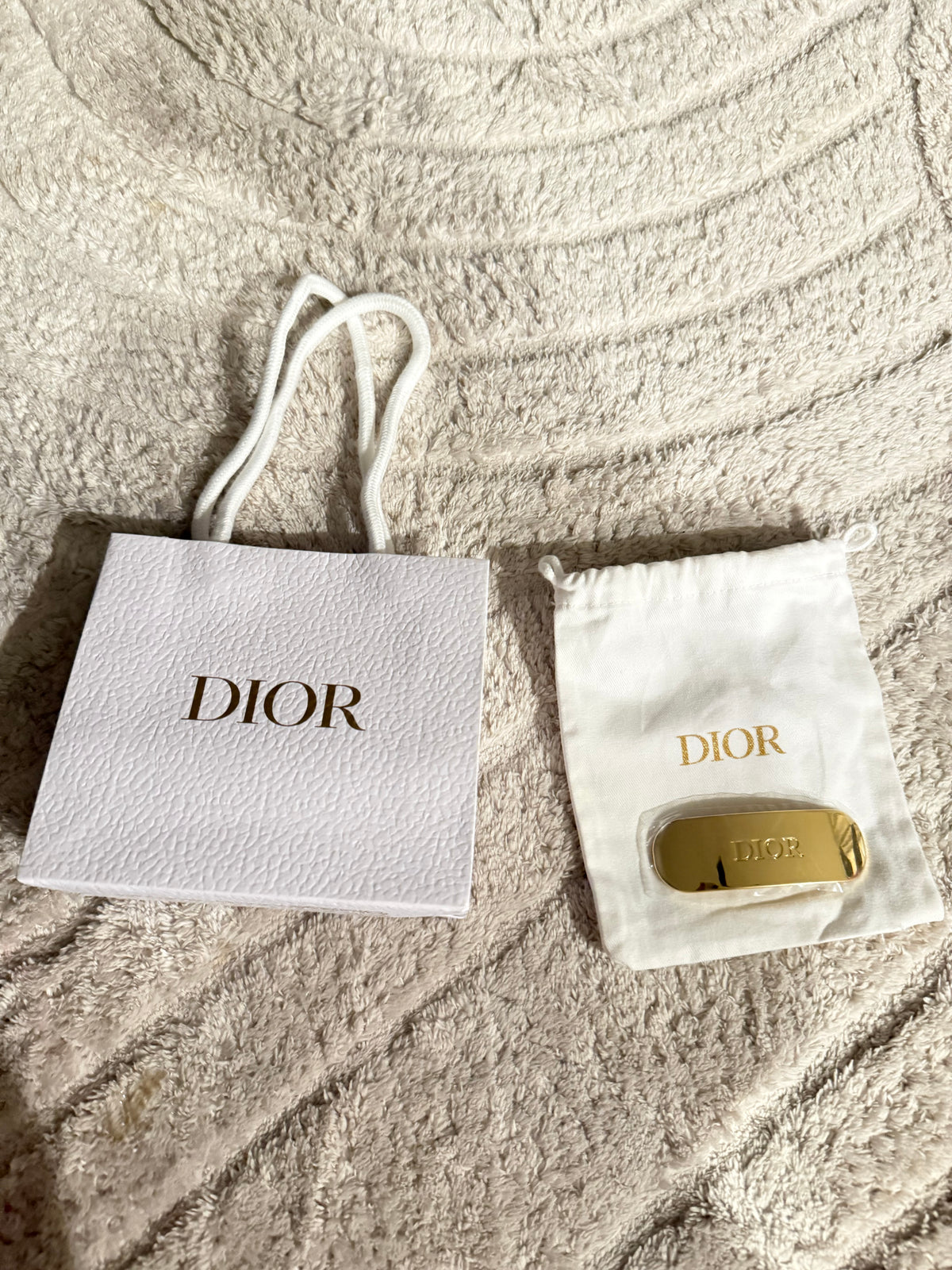 Dior Beauty Gold Hair Barrette Gift Set – GWP