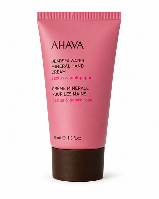 AHAVA Deadsea Water Mineral Hand Cream – Cactus & Pink Pepper