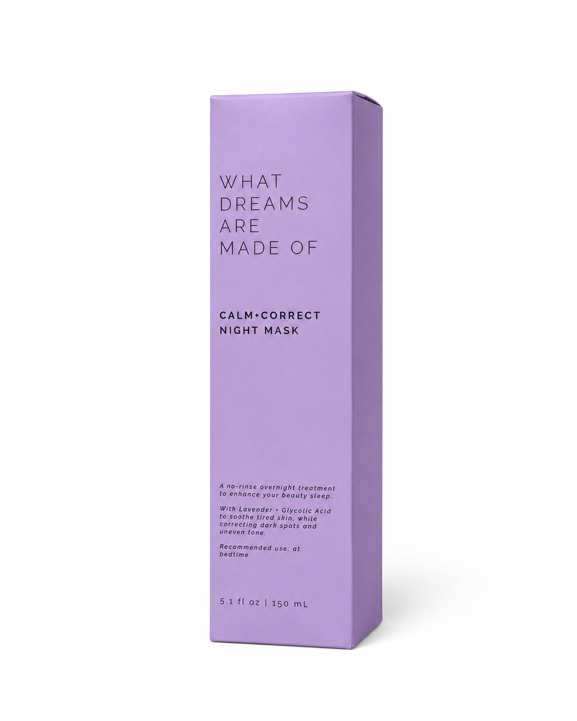 Sun + Moon What Dreams Are Made Of Calm + Correct Gel Night Mask