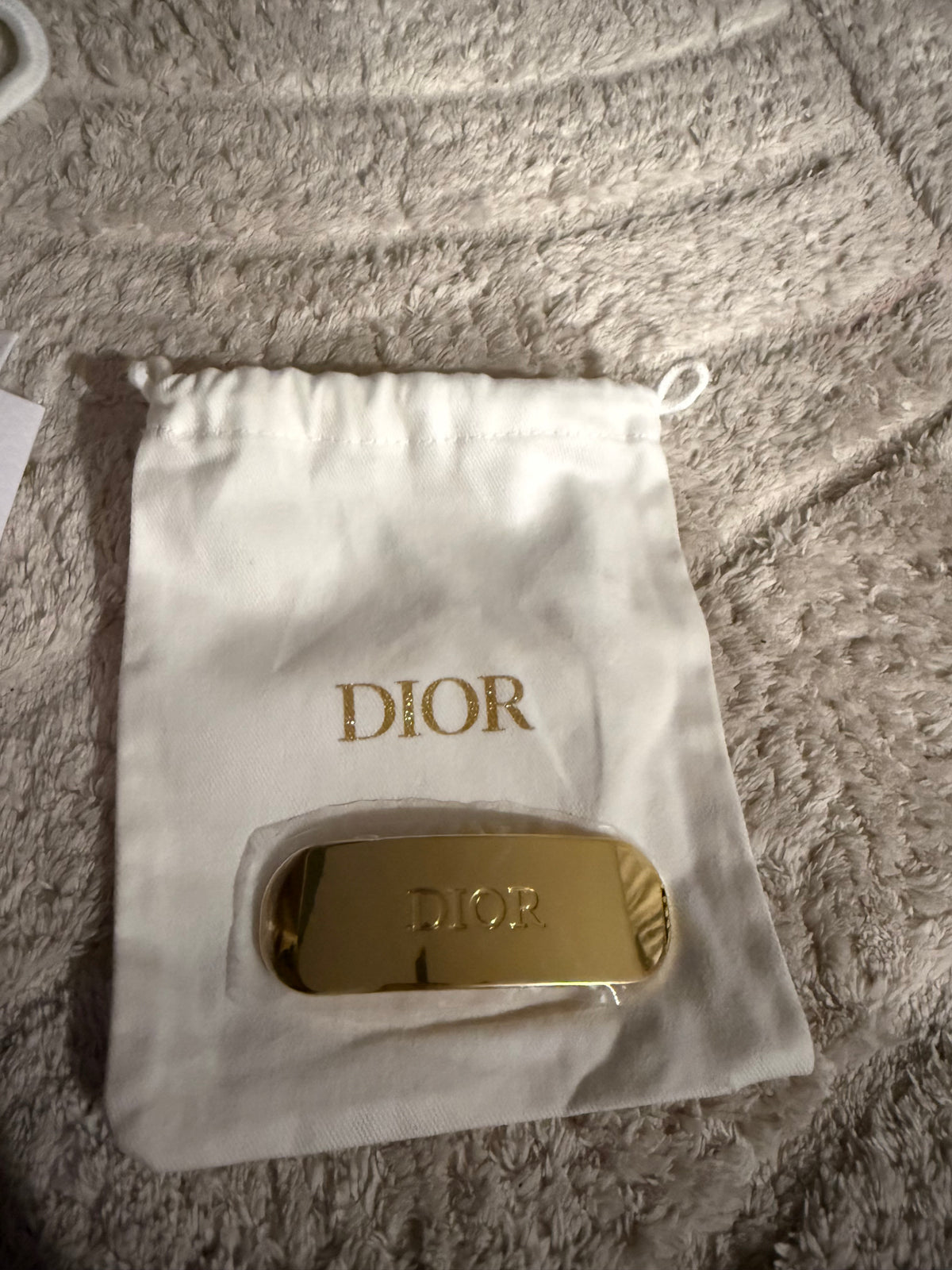 Dior Beauty Gold Hair Barrette Gift Set – GWP
