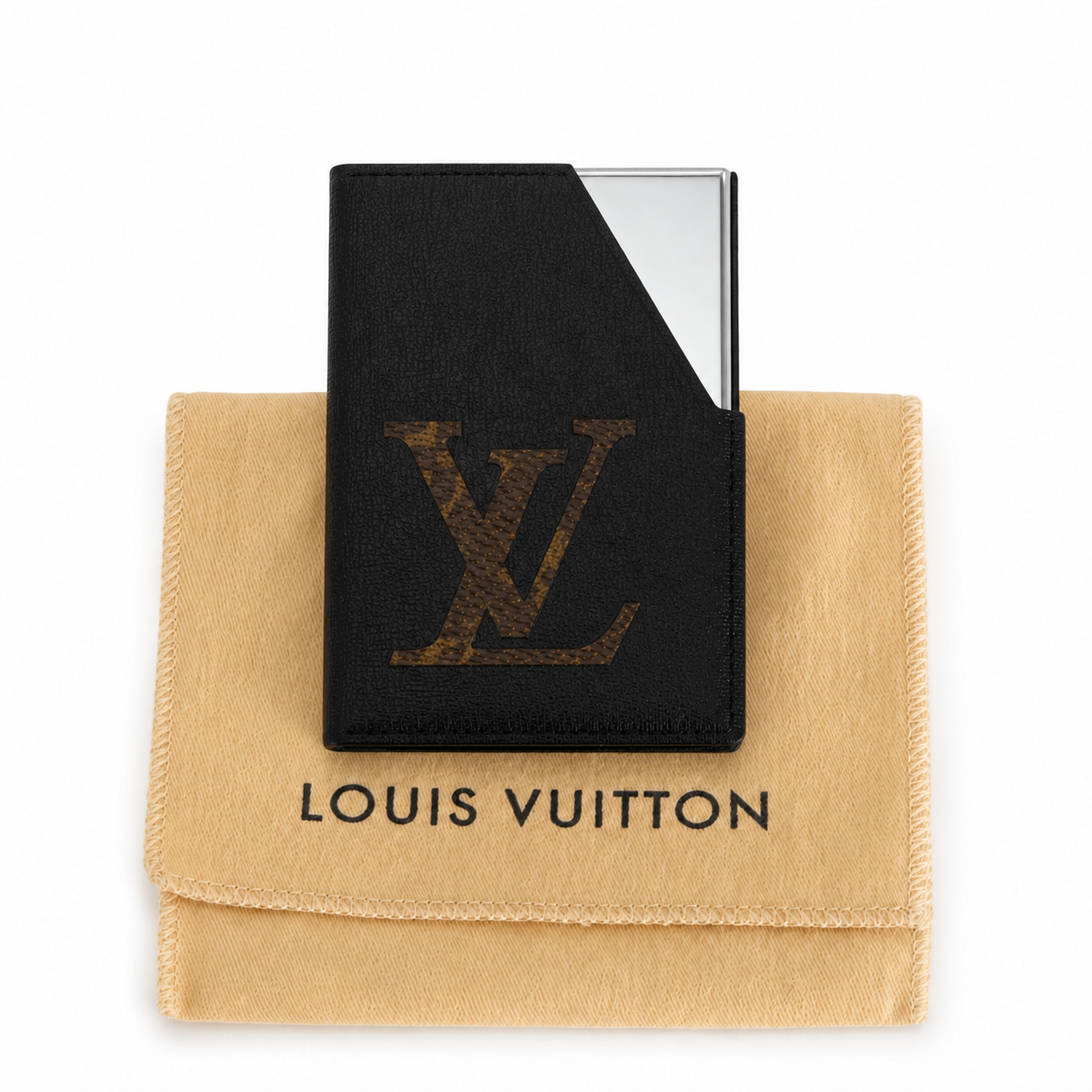 LV Card Holder Case with COA + Dust Bag