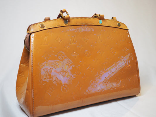 Louis Vuitton Vernis Brea Handbag – Preowned with COA