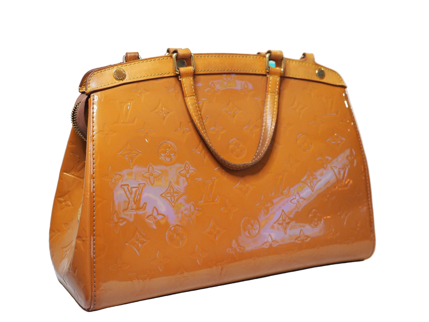 Louis Vuitton Vernis Brea Handbag – Preowned with COA
