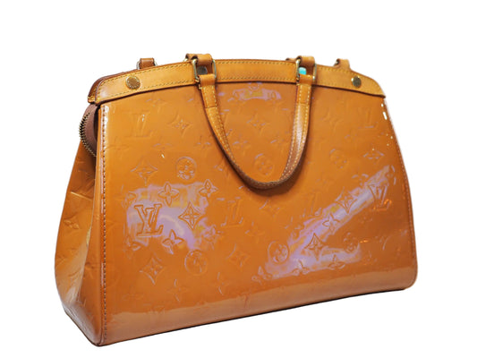 Louis Vuitton Vernis Brea Handbag – Preowned with COA