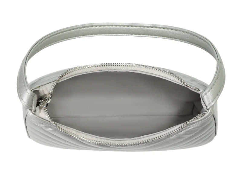 Valentino Orlandi Rowe Shoulder bag- Silver